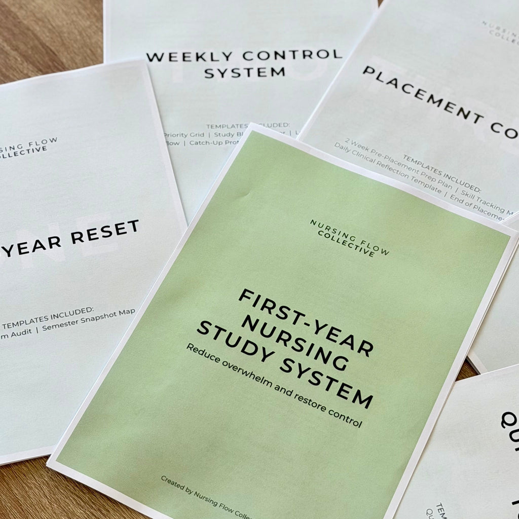 The First-Year Nursing Study System